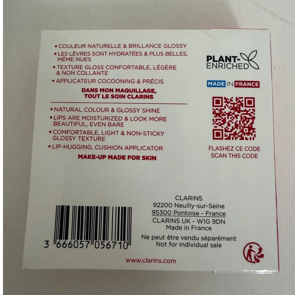 Clarins Lip Comfort Oil 04 Pitaya Pink Hydrating Lip‎ Gloss Mini Travel New